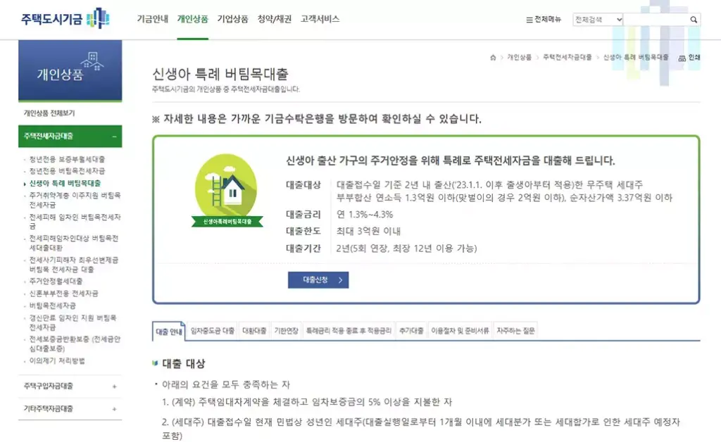 신생아특례대출 대환 신청 자격부터 절차까지 완벽가이드 (2025년 최신판) 2 신생아특례대출 상환