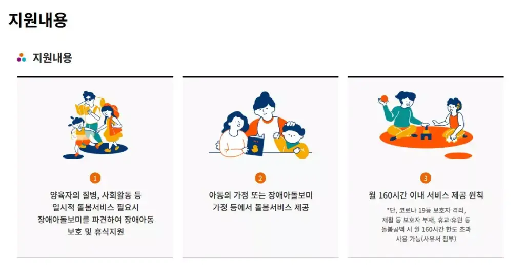 장애아동 돌보미